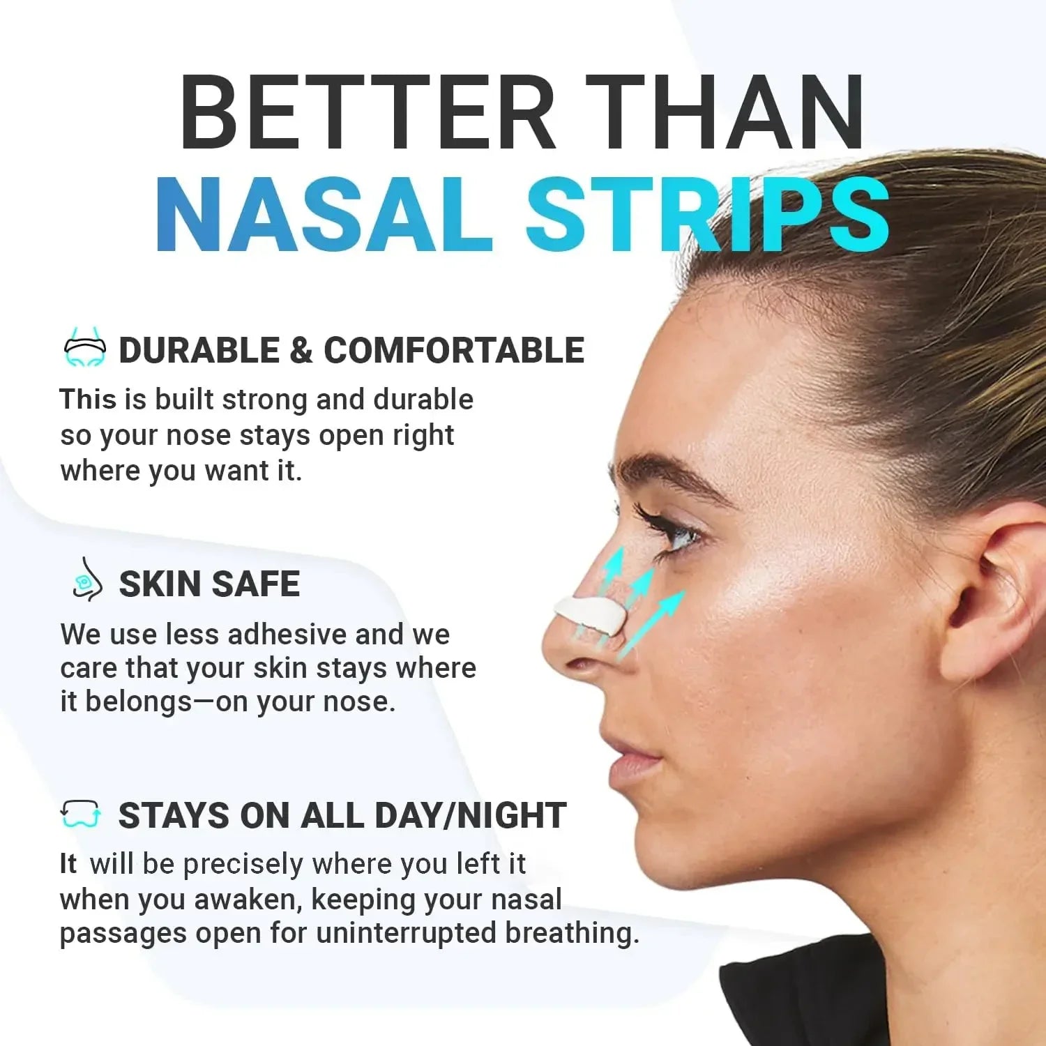 Magnetic Nasal Dilator Strip